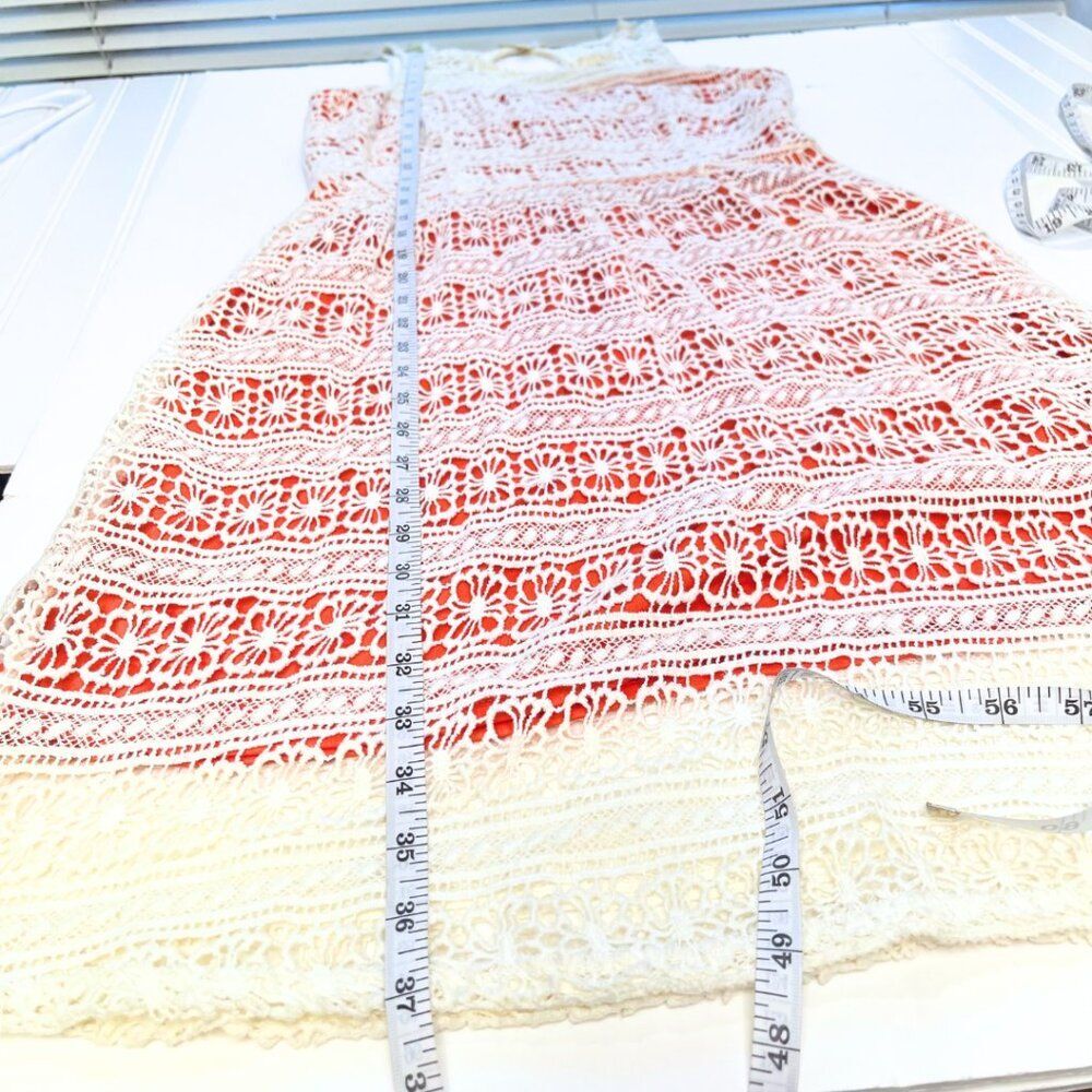 Maison Jules | Women's  Cream Lace Overlay Dress Size Small-NWT - Picture 7 of 12